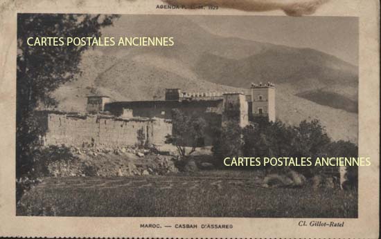 Cartes postales anciennes > CARTES POSTALES > carte postale ancienne > cartes-postales-ancienne.com Maroc Assareg