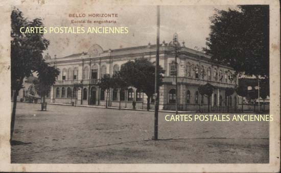 Cartes postales anciennes > CARTES POSTALES > carte postale ancienne > cartes-postales-ancienne.com Bresil Belo horizonte