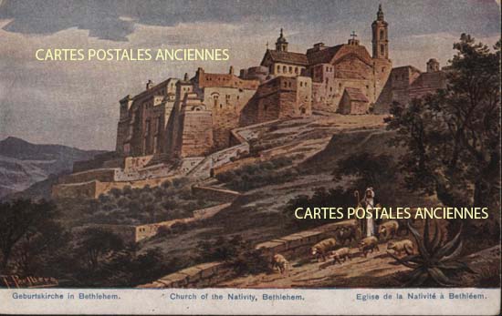 Cartes postales anciennes > CARTES POSTALES > carte postale ancienne > cartes-postales-ancienne.com Palestine Bethleem