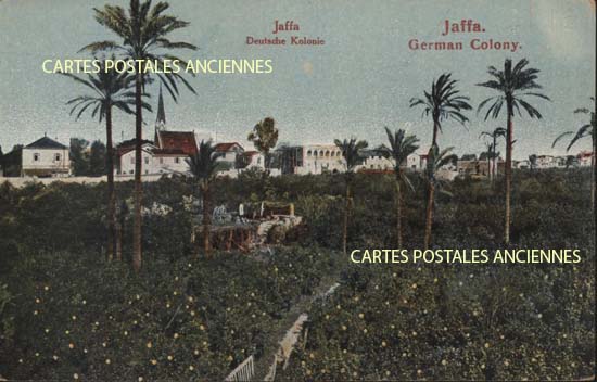 Cartes postales anciennes > CARTES POSTALES > carte postale ancienne > cartes-postales-ancienne.com Israel Jaffa