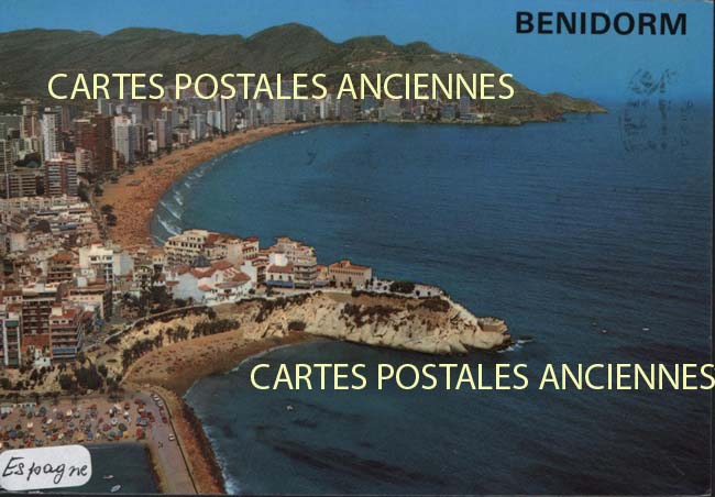 Cartes postales anciennes > CARTES POSTALES > carte postale ancienne > cartes-postales-ancienne.com Union europeenne Espagne Benidorm