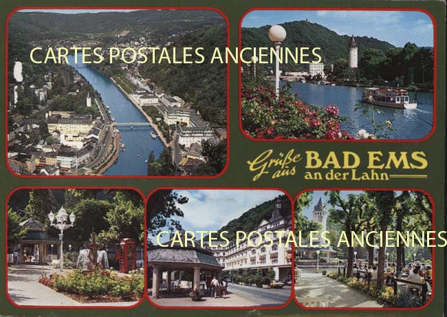 Cartes postales anciennes > CARTES POSTALES > carte postale ancienne > cartes-postales-ancienne.com Union europeenne Allemagne Bad ems
