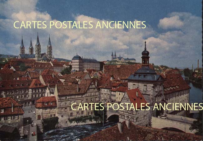 Cartes postales anciennes > CARTES POSTALES > carte postale ancienne > cartes-postales-ancienne.com Union europeenne Allemagne Bamberg