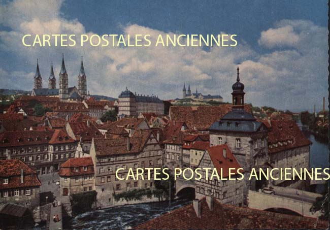 Cartes postales anciennes > CARTES POSTALES > carte postale ancienne > cartes-postales-ancienne.com Union europeenne Allemagne Bamberg