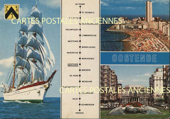 Cartes postales anciennes > CARTES POSTALES > carte postale ancienne > cartes-postales-ancienne.com Union europeenne Belgique Ostende