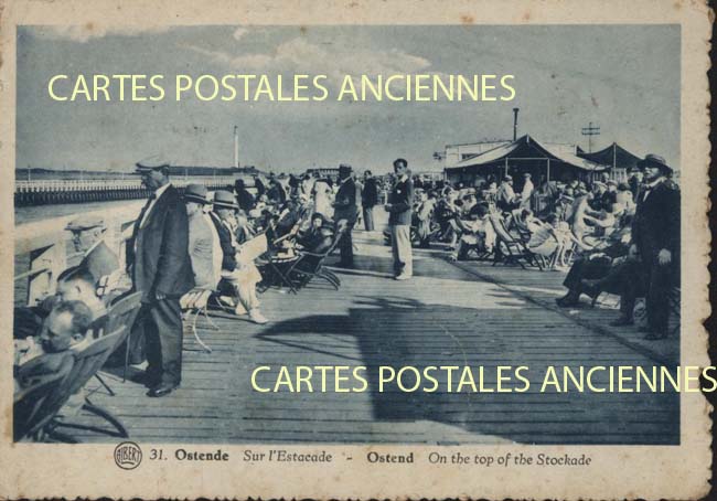 Cartes postales anciennes > CARTES POSTALES > carte postale ancienne > cartes-postales-ancienne.com Union europeenne Belgique Ostende