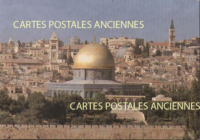 Cartes postales anciennes > CARTES POSTALES > carte postale ancienne > cartes-postales-ancienne.com Israel Jerusalem israel