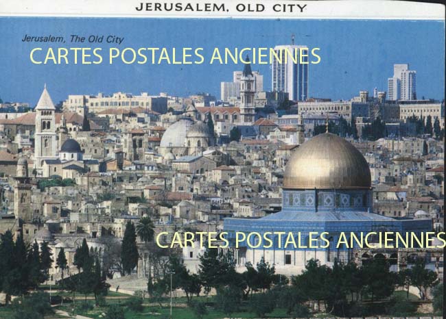 Cartes postales anciennes > CARTES POSTALES > carte postale ancienne > cartes-postales-ancienne.com Israel Jerusalem israel