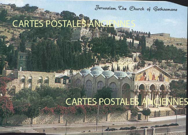 Cartes postales anciennes > CARTES POSTALES > carte postale ancienne > cartes-postales-ancienne.com Israel Jerusalem israel