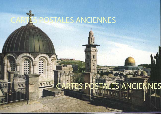 Cartes postales anciennes > CARTES POSTALES > carte postale ancienne > cartes-postales-ancienne.com Israel Jerusalem israel