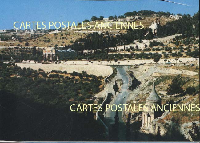 Cartes postales anciennes > CARTES POSTALES > carte postale ancienne > cartes-postales-ancienne.com Israel Jerusalem israel