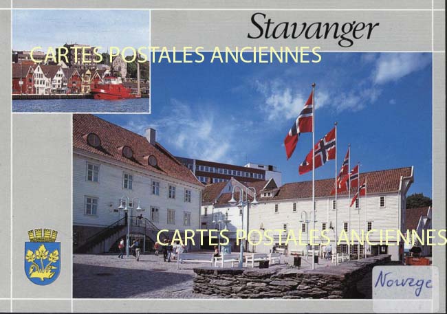 Cartes postales anciennes > CARTES POSTALES > carte postale ancienne > cartes-postales-ancienne.com Union europeenne Norvege Stavanger