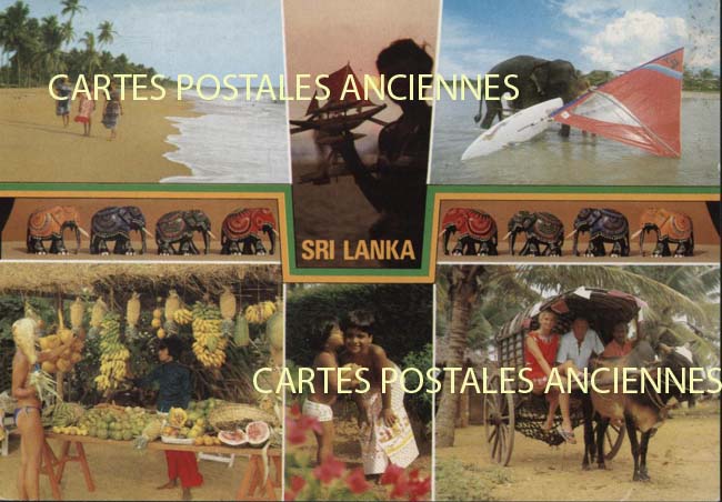 Cartes postales anciennes > CARTES POSTALES > carte postale ancienne > cartes-postales-ancienne.com Inde Sri langa