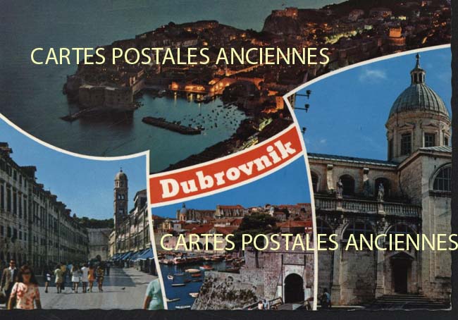 Cartes postales anciennes > CARTES POSTALES > carte postale ancienne > cartes-postales-ancienne.com Union europeenne Croatie Dubrovnik