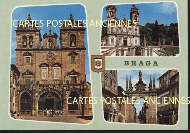 Cartes postales anciennes > CARTES POSTALES > carte postale ancienne > cartes-postales-ancienne.com Union europeenne Portugal Braga