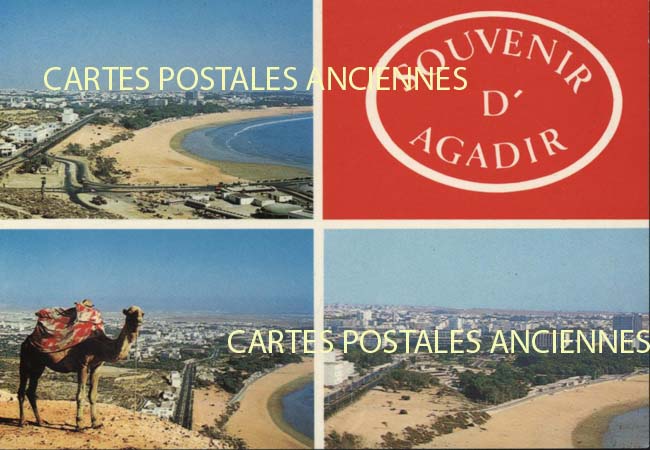 Cartes postales anciennes > CARTES POSTALES > carte postale ancienne > cartes-postales-ancienne.com Maroc  agadir