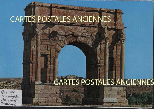 Cartes postales anciennes > CARTES POSTALES > carte postale ancienne > cartes-postales-ancienne.com Tunisie Sbeitla