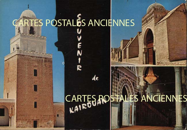 Cartes postales anciennes > CARTES POSTALES > carte postale ancienne > cartes-postales-ancienne.com Tunisie Kairouan