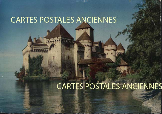 Cartes postales anciennes > CARTES POSTALES > carte postale ancienne > cartes-postales-ancienne.com Suisse Chillon