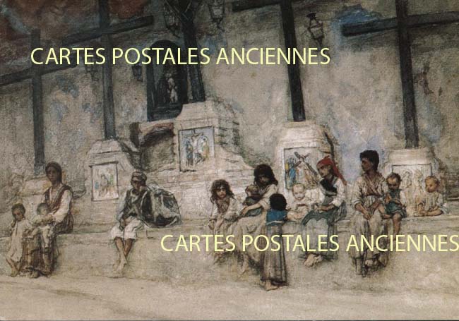 Cartes postales anciennes > CARTES POSTALES > carte postale ancienne > cartes-postales-ancienne.com Tableau sculpture Paris 6eme