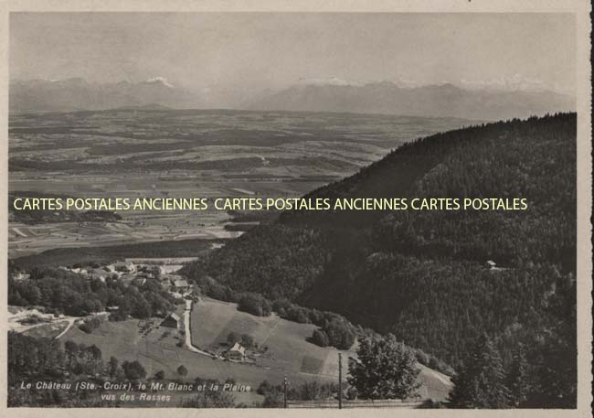 Cartes postales anciennes > CARTES POSTALES > carte postale ancienne > cartes-postales-ancienne.com Suisse Sainte croix