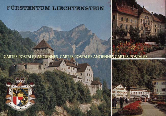 Cartes postales anciennes > CARTES POSTALES > carte postale ancienne > cartes-postales-ancienne.com Union europeenne Liechtenstein