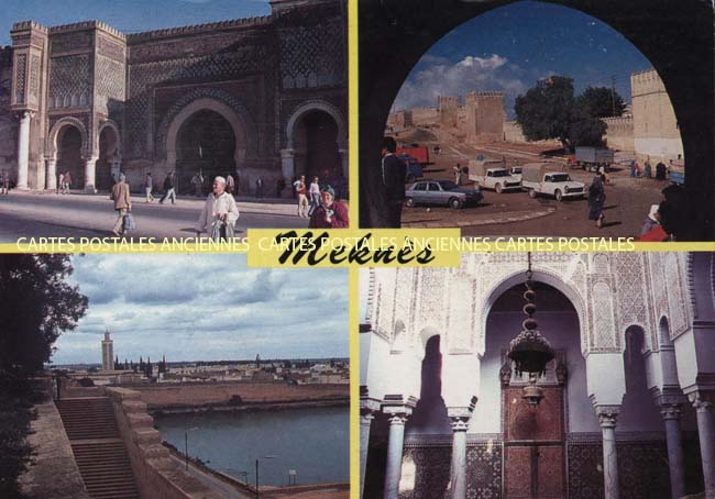 Cartes postales anciennes > CARTES POSTALES > carte postale ancienne > cartes-postales-ancienne.com Maroc Meknes