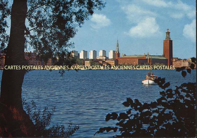 Cartes postales anciennes > CARTES POSTALES > carte postale ancienne > cartes-postales-ancienne.com Union europeenne Suede Stockholm