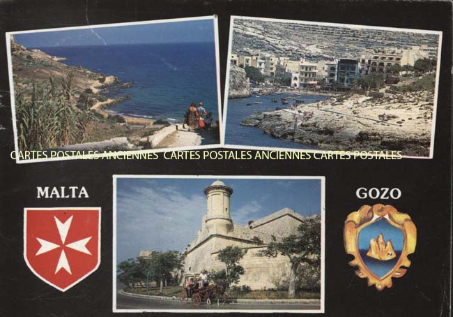 Cartes postales anciennes > CARTES POSTALES > carte postale ancienne > cartes-postales-ancienne.com Republique de malte