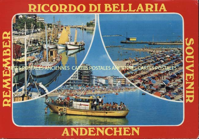 Cartes postales anciennes > CARTES POSTALES > carte postale ancienne > cartes-postales-ancienne.com Union europeenne Italie Bellaria