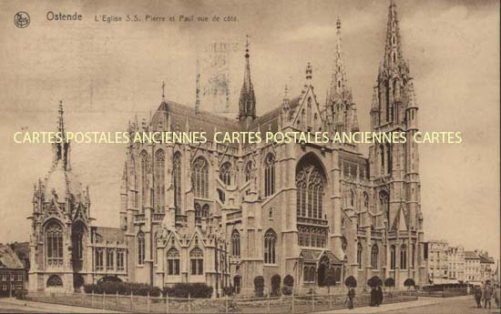 Cartes postales anciennes > CARTES POSTALES > carte postale ancienne > cartes-postales-ancienne.com Union europeenne Belgique Ostende