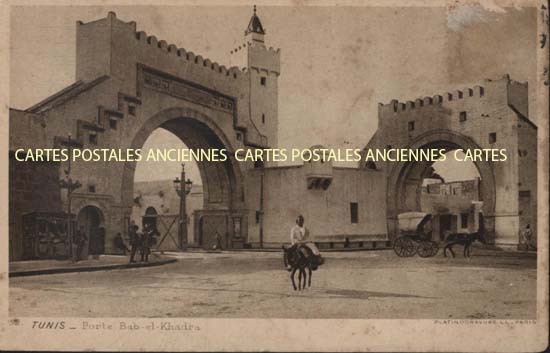 Cartes postales anciennes > CARTES POSTALES > carte postale ancienne > cartes-postales-ancienne.com Tunisie Tunis