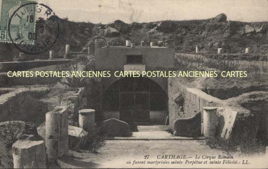 Cartes postales anciennes > CARTES POSTALES > carte postale ancienne > cartes-postales-ancienne.com Tunisie Carthage