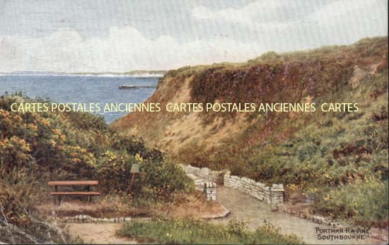 Cartes postales anciennes > CARTES POSTALES > carte postale ancienne > cartes-postales-ancienne.com Angleterre Bournemouth