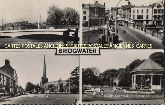 Cartes postales anciennes > CARTES POSTALES > carte postale ancienne > cartes-postales-ancienne.com Angleterre Bridgewater
