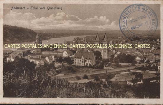Cartes postales anciennes > CARTES POSTALES > carte postale ancienne > cartes-postales-ancienne.com Union europeenne Allemagne Andernach