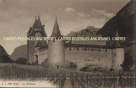 Cartes postales anciennes > CARTES POSTALES > carte postale ancienne > cartes-postales-ancienne.com Suisse Aigle