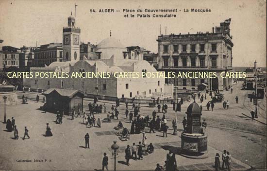 Cartes postales anciennes > CARTES POSTALES > carte postale ancienne > cartes-postales-ancienne.com Algerie Alger