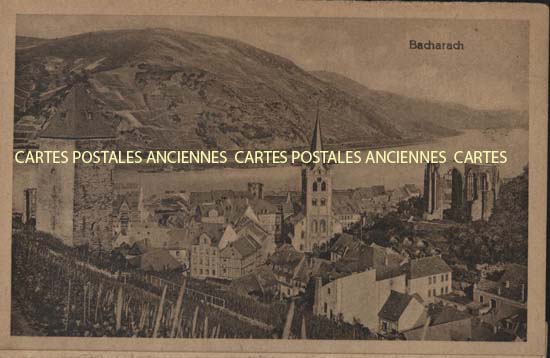 Cartes postales anciennes > CARTES POSTALES > carte postale ancienne > cartes-postales-ancienne.com Union europeenne Allemagne Bacharach