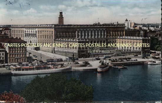 Cartes postales anciennes > CARTES POSTALES > carte postale ancienne > cartes-postales-ancienne.com Union europeenne Suede Stockholm