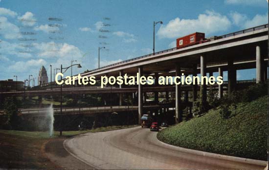 Cartes postales anciennes > CARTES POSTALES > carte postale ancienne > cartes-postales-ancienne.com Etats unis Los angeles