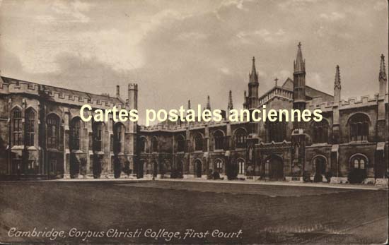 Cartes postales anciennes > CARTES POSTALES > carte postale ancienne > cartes-postales-ancienne.com Angleterre Cambridge