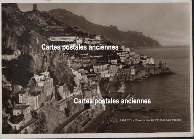 Cartes postales anciennes > CARTES POSTALES > carte postale ancienne > cartes-postales-ancienne.com Union europeenne Italie Amalfi