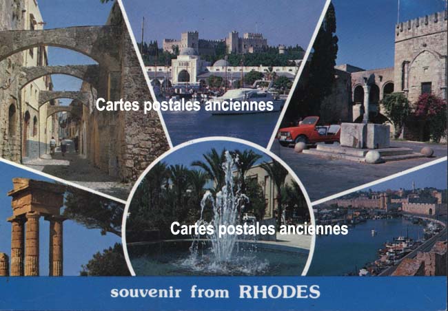 Cartes postales anciennes > CARTES POSTALES > carte postale ancienne > cartes-postales-ancienne.com Union europeenne Grece Rhodes