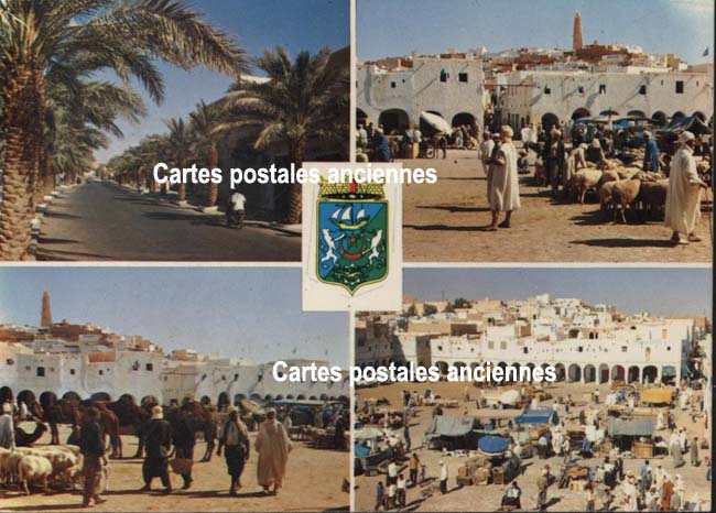Cartes postales anciennes > CARTES POSTALES > carte postale ancienne > cartes-postales-ancienne.com Algerie Ghardaia