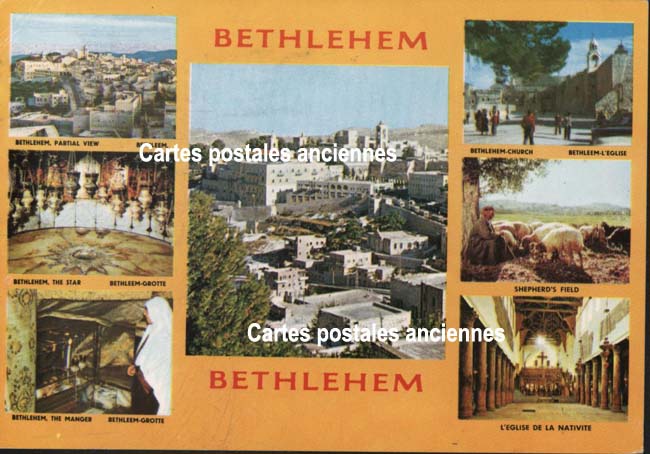 Cartes postales anciennes > CARTES POSTALES > carte postale ancienne > cartes-postales-ancienne.com Palestine Bethleem