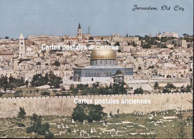 Cartes postales anciennes > CARTES POSTALES > carte postale ancienne > cartes-postales-ancienne.com Palestine Jerusalem palestine