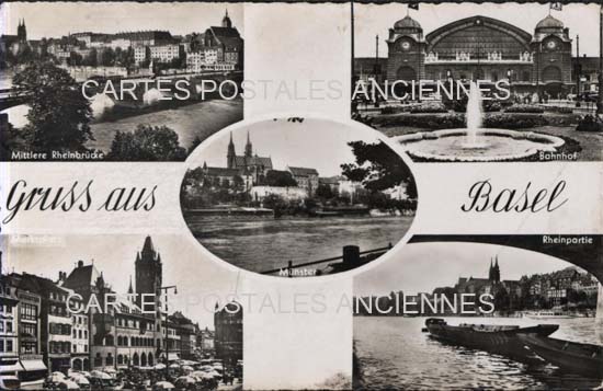 Cartes postales anciennes > CARTES POSTALES > carte postale ancienne > cartes-postales-ancienne.com Suisse Bale