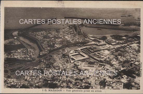 Cartes postales anciennes > CARTES POSTALES > carte postale ancienne > cartes-postales-ancienne.com Maroc Mazagan