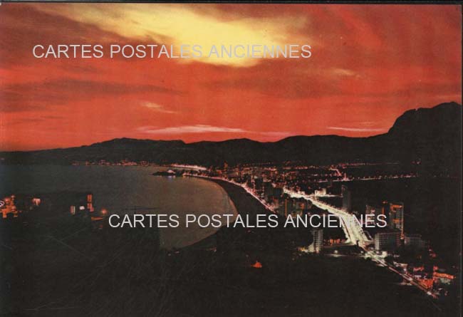 Cartes postales anciennes > CARTES POSTALES > carte postale ancienne > cartes-postales-ancienne.com Union europeenne Espagne Benidorm